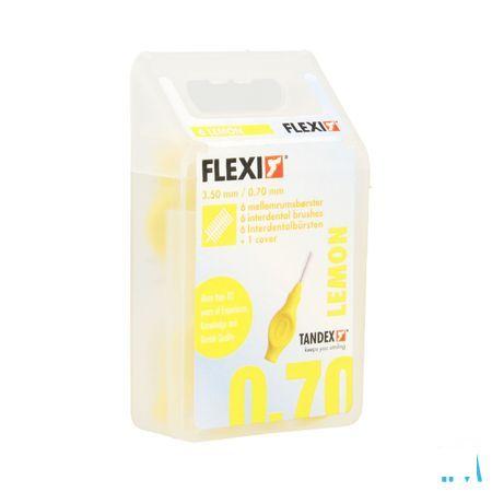 Flexi Yellow Brossette Fine Interdentaire 6  -  Deprophar