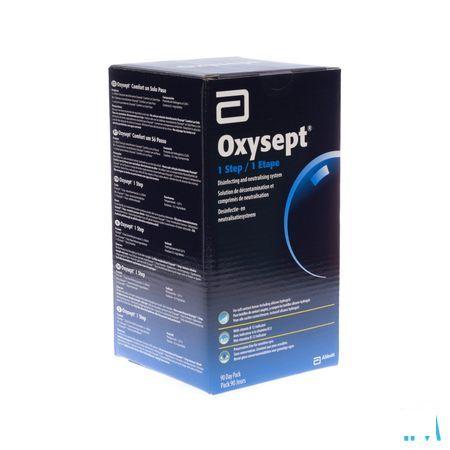 Oxysept 1 Step 3m 3x300 ml + 90 Tabletten + Lenscase