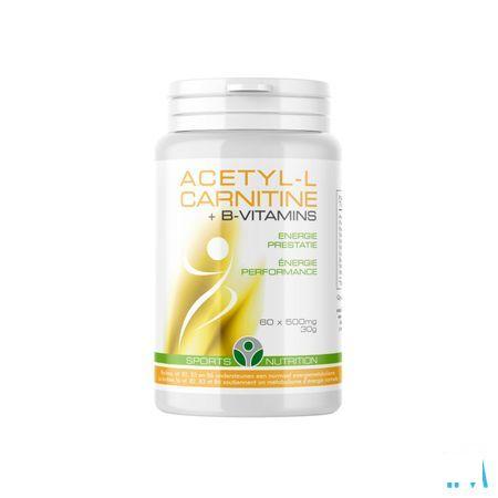 Soria Sport Nutrition Acetyl L Carn. + B Vit. Caps60  -  Soria Bel