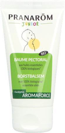Pranarom Aromaforce Junior Borstbalsem Bio 50ml  -  Pranarom