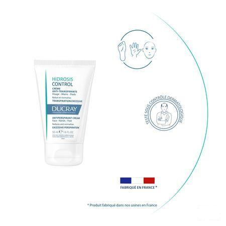 Ducray Hidrosis Control Creme 50 ml