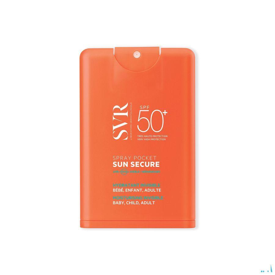 Svr Sun Secure Spray Pocket Spf50+ 20 ml