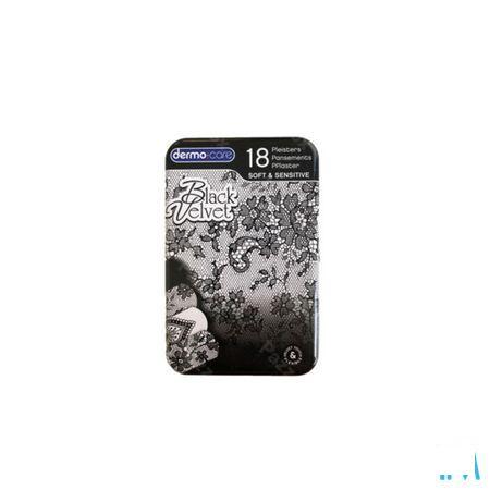 Dermo Care Soft & Sens. Black Velvet Pleist.Strip 18