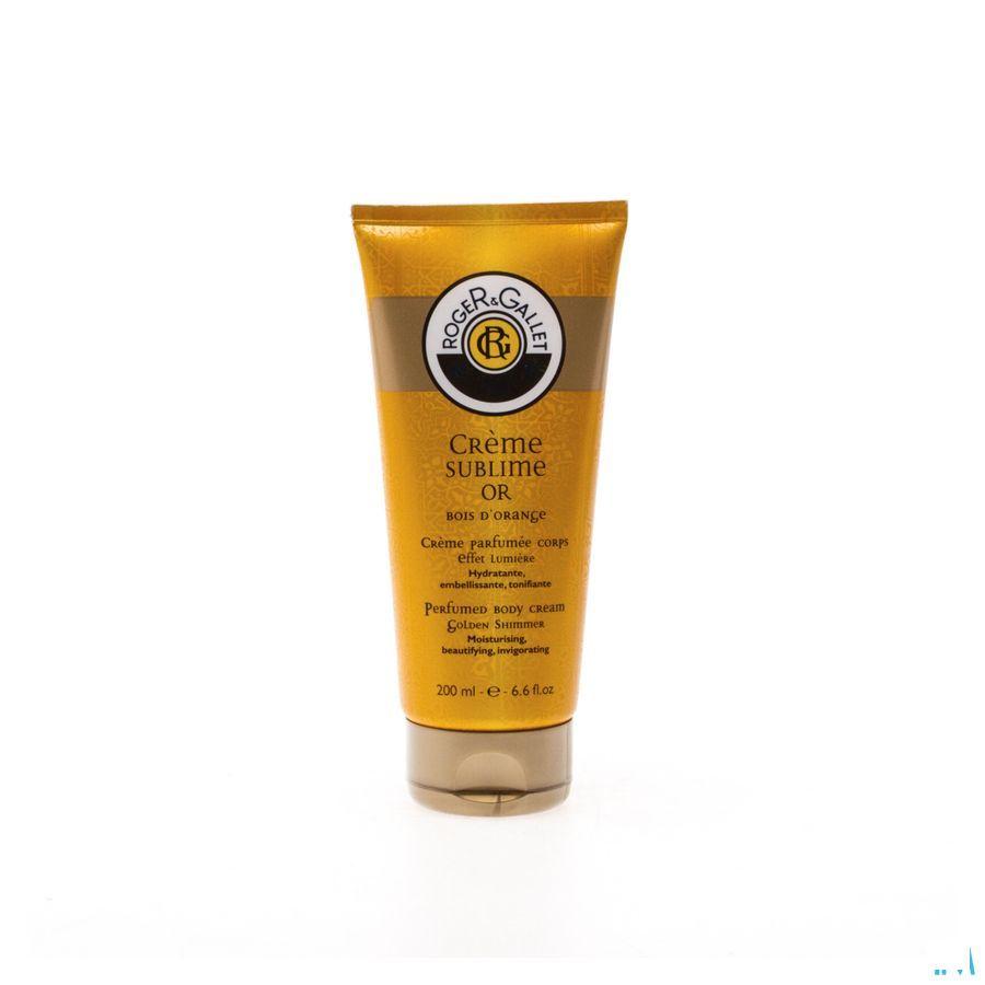 Roger & gallet Bois Orange Creme Sublime Or 200 ml