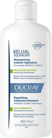 Ducray Kelual Squanorm Shampoo Vette Schilfers 400 ml