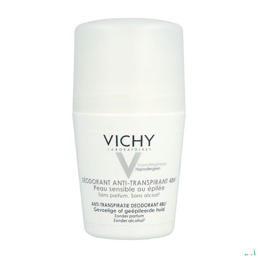 Vichy Deo Gev. H-geepileerd Roller 48u 50 ml  -  Vichy