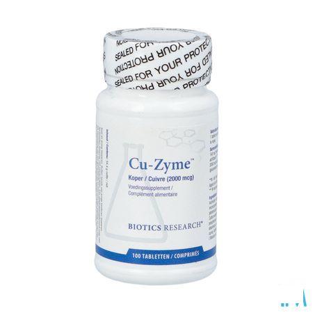 Biotics Cu-Zyme 2mg 100 tabletten  -  Energetica Natura