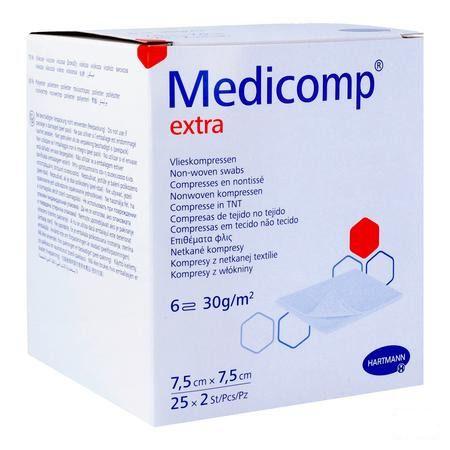 Medicomp Kompres Steriel 6Pl 7,5X7,5Cm 25X2 4110761  -  Hartmann