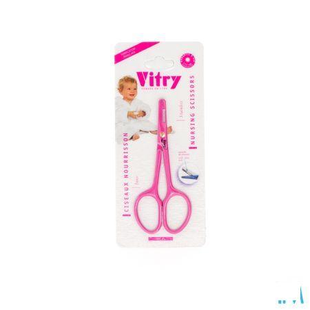 Vitry Ciseaux Nourrisson Inox Pastilleel 1045  -  Vitry