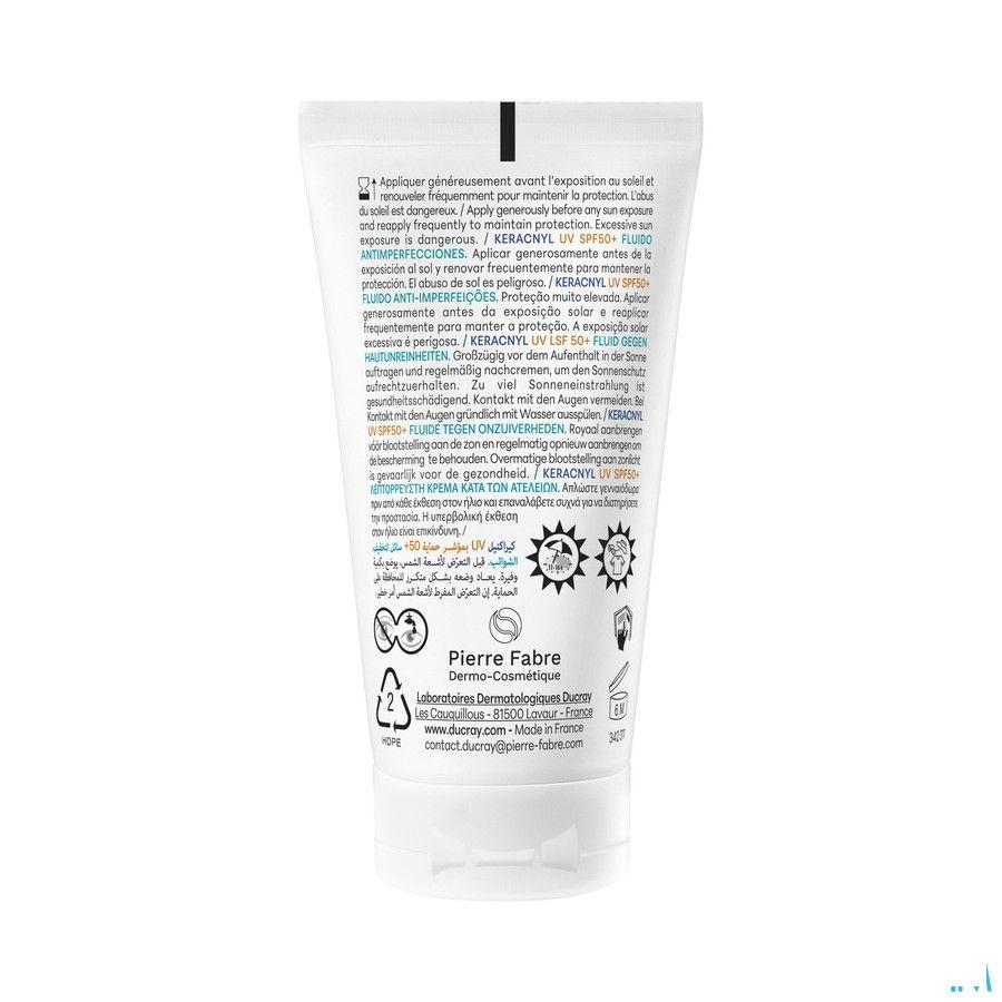 Ducray Keracnyl Fluide Uv50 + Anti Onzuiverheden 50 ml  -  Ducray Benelux