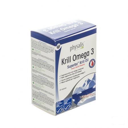 Physalis Krill Omega 3 Capsule 60  -  Keypharm