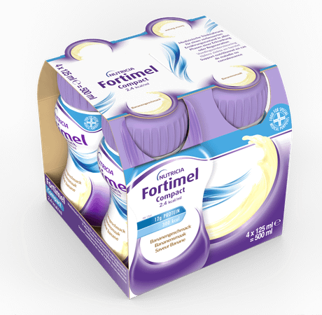 Fortimel Compact 2.4Kcal Banaan 4 x 125 ml