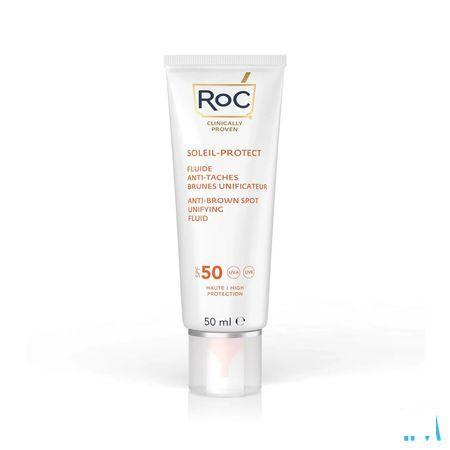 Roc Soleil-protect Fluide Anti taches Brun Ip50 + 50 ml  -  Roc