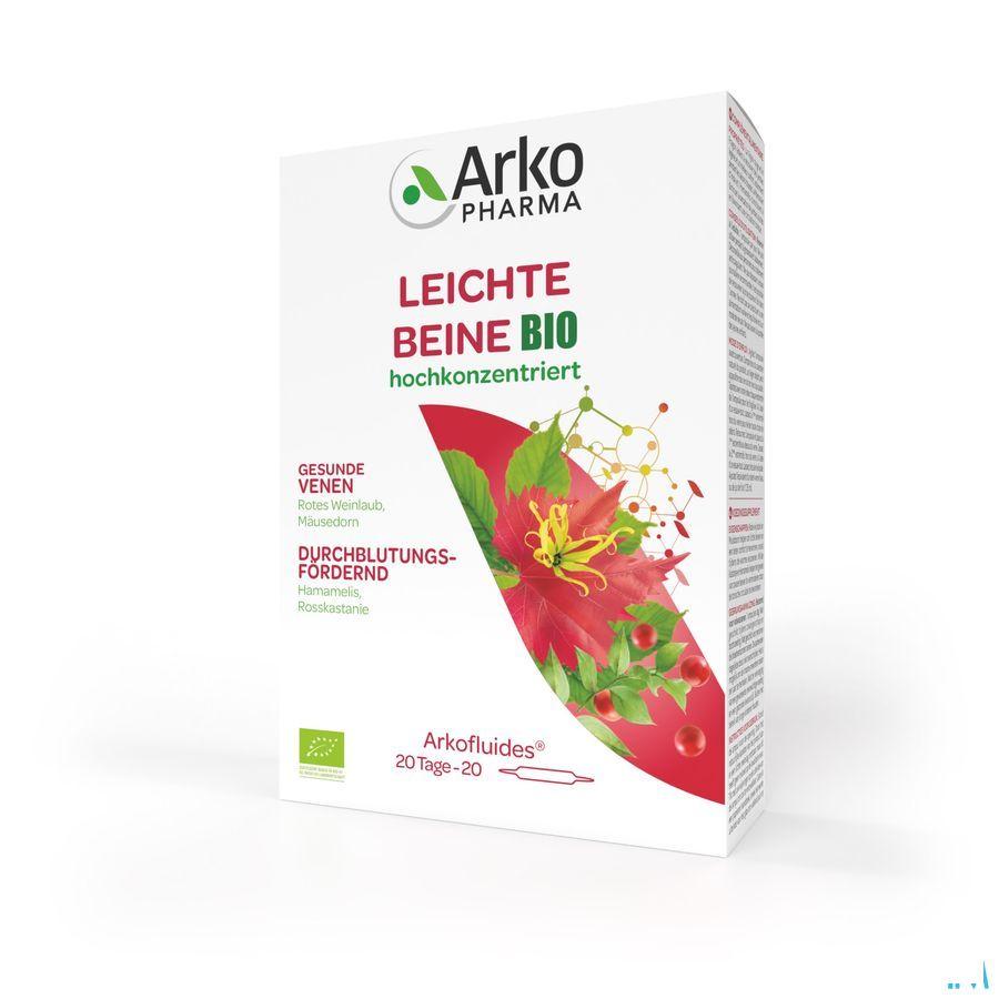 Arkofluide Lichte Benen Bio Ampullen 20  -  Arkopharma