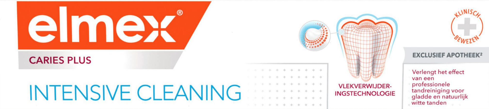 Elmex Nettoyage Intense Dentifrice 50 ml