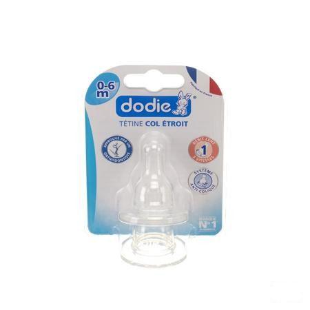 Dodie Tetine Col Etroit 1age 3vit. Sil. 2