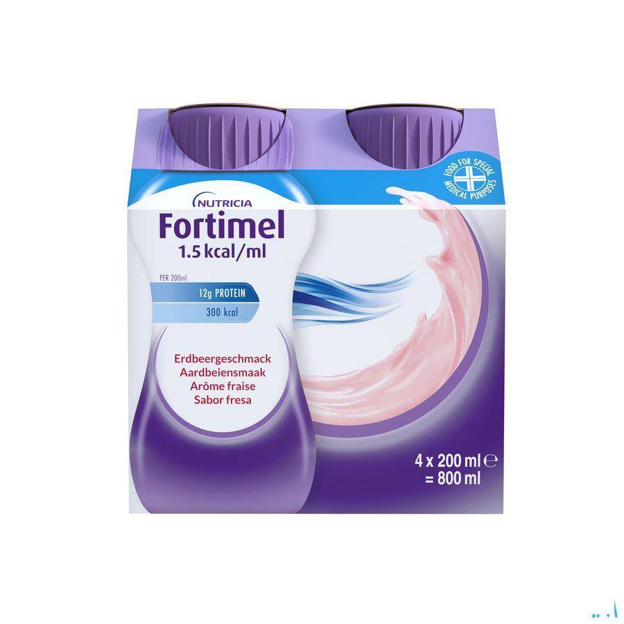 Fortimel 1.5Kcal Fraise 4 x 200 ml