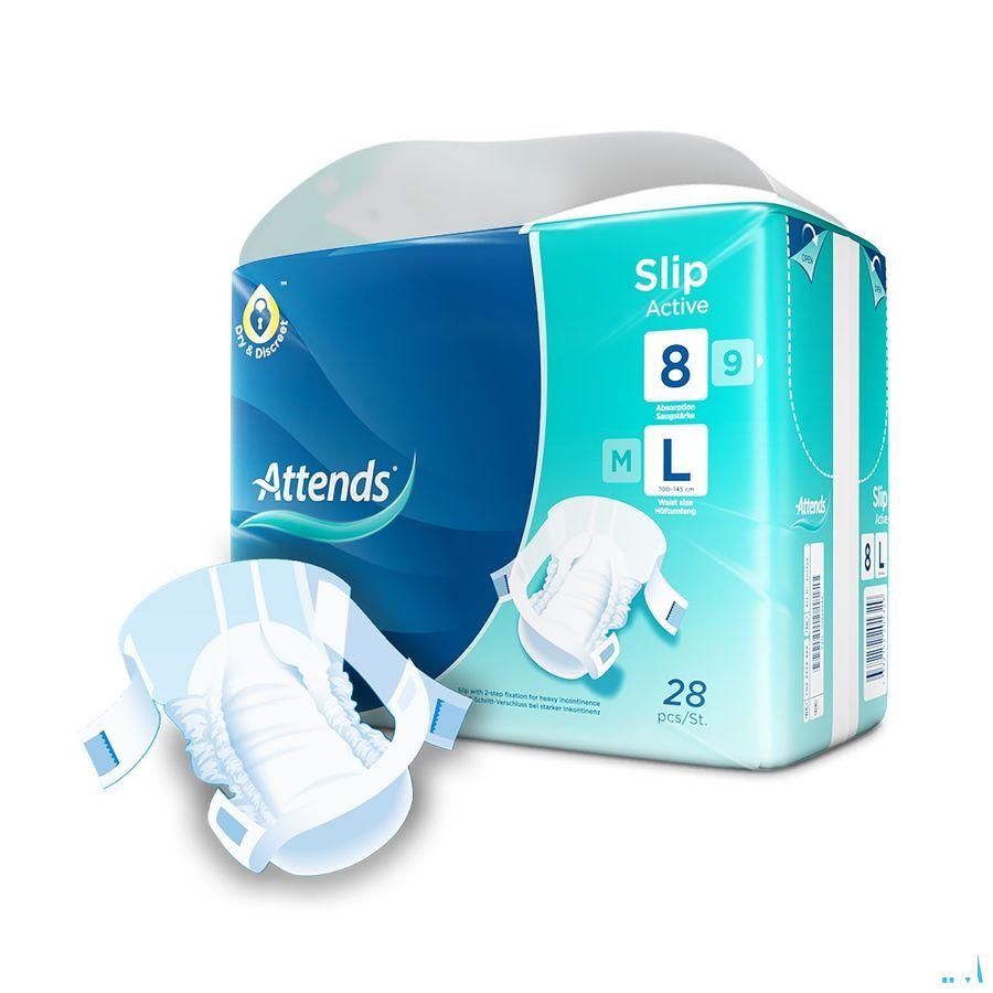 Attends Slip Active 8L 28  -  Attends
