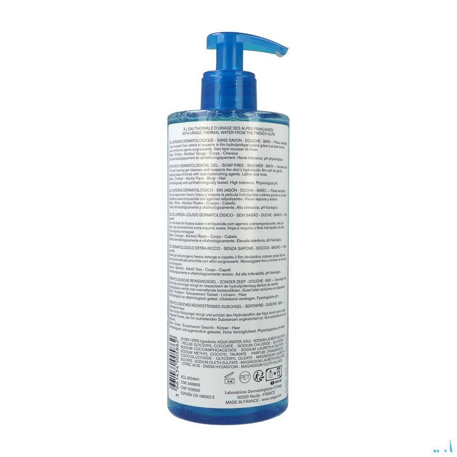 Uriage Gel Surgras Liquide Dermato 500 ml