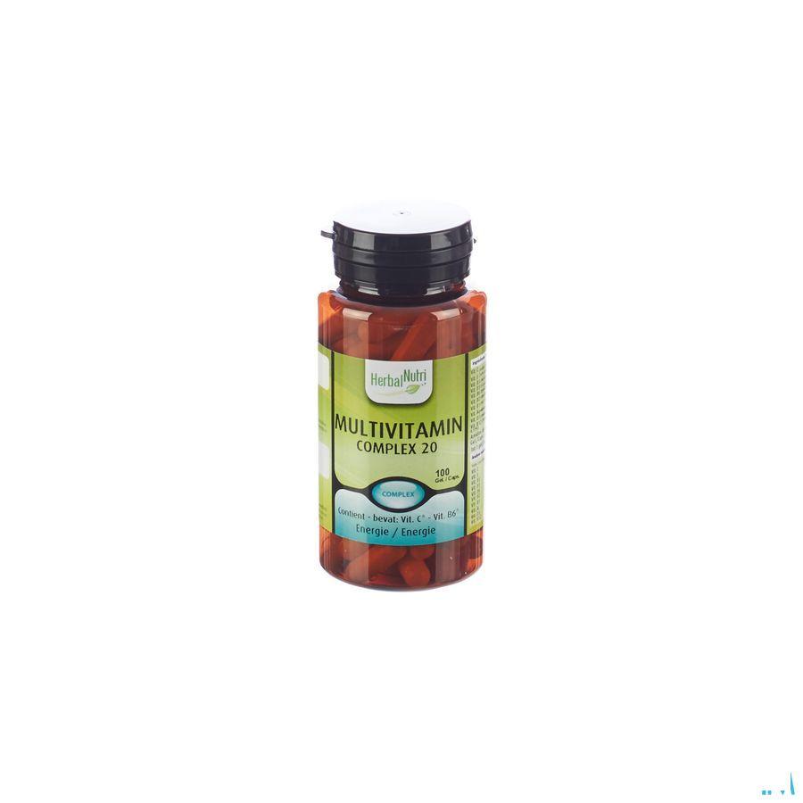 Herbalnutri Multivitamin Complex 20 Gel 100  -  Herbalgem