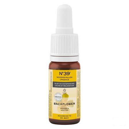 Bachbloesem Nr 39 Noodgevallen Druppels 10 ml  -  Eureka Pharma
