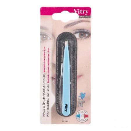 Vitry Classic Pince Epil Prof Oblique Inox 1022  -  Vitry