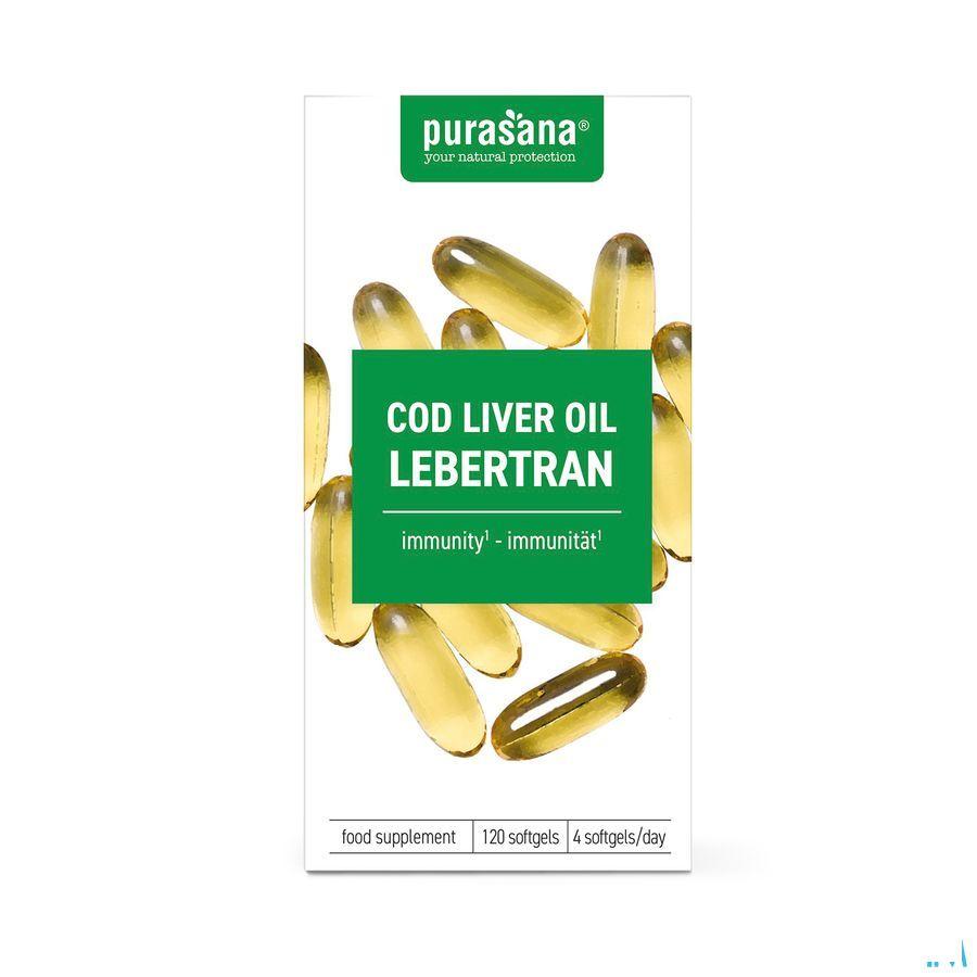 Purasana Huile Foie De Morue Capsule 120