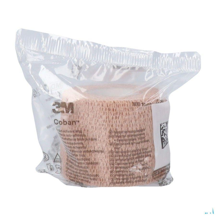 Coban Bandage Elast.tan 5,0cmx4,57m Roul. 1582p  -  3M