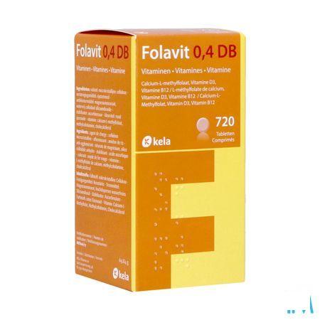 Folavit 0,4Mg Db Tabl 720