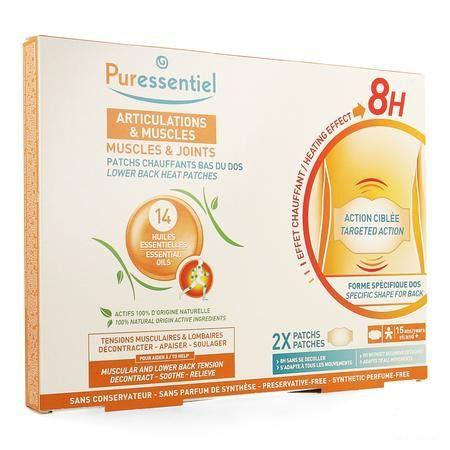 Puressentiel Articulation Muscl.patch Chauff.lomb2  -  Puressentiel