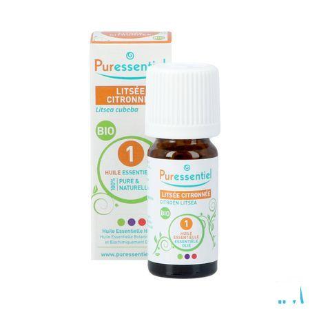 Puressentiel Eo Citroen Litsea Bio Essentiele Olie 10 ml  -  Puressentiel