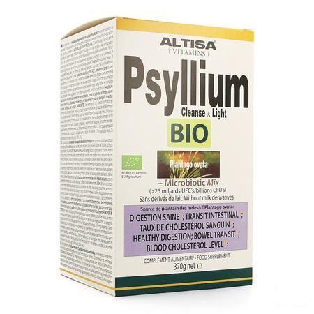 Altisa Cleanse & light Psyllium Probiotica Bio 370 gr  -  Dieximport