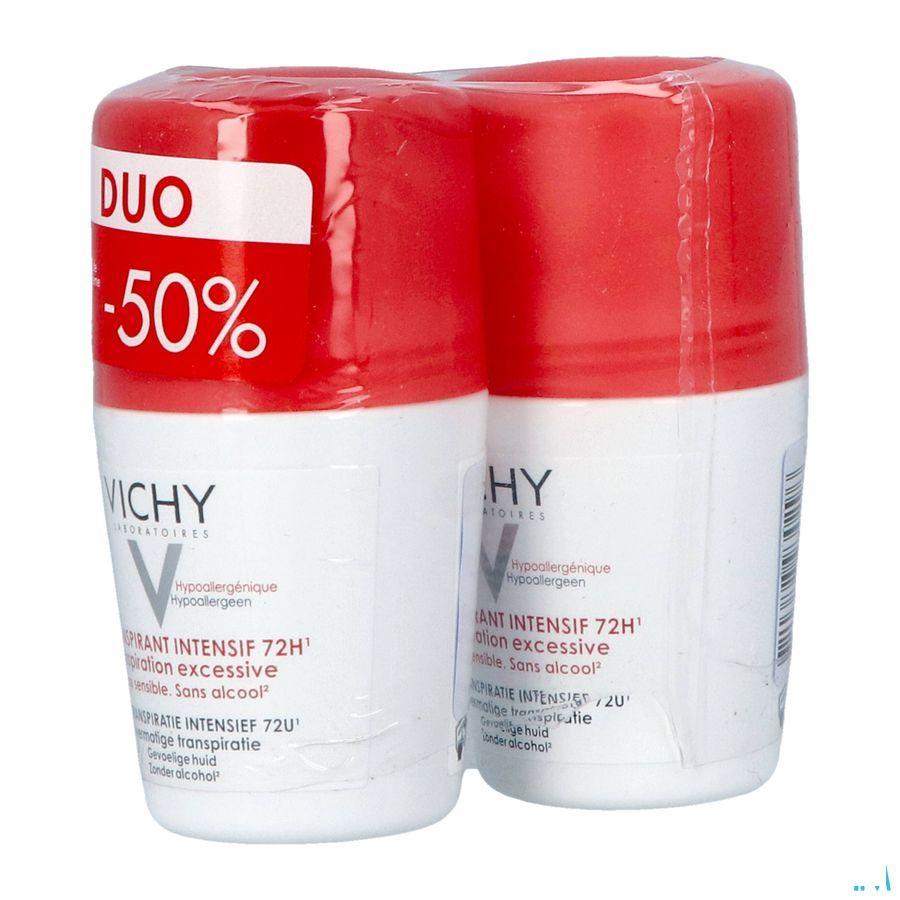 Vichy Deo Transp. Exc Stress Resist Rol Duo 2x50 ml  -  Vichy