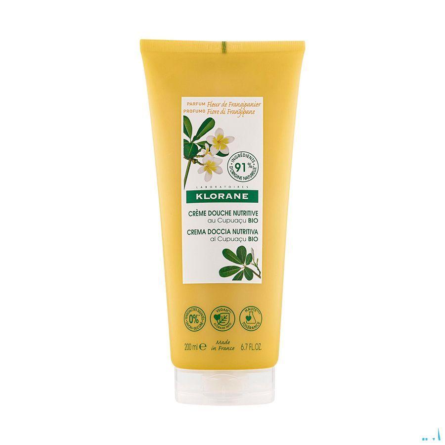 Klorane Lichaam DoucheCreme Plumeria 200 ml