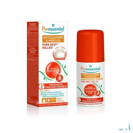 Puressentiel Gewrichten Pure Heat Roller 75ml  -  Puressentiel