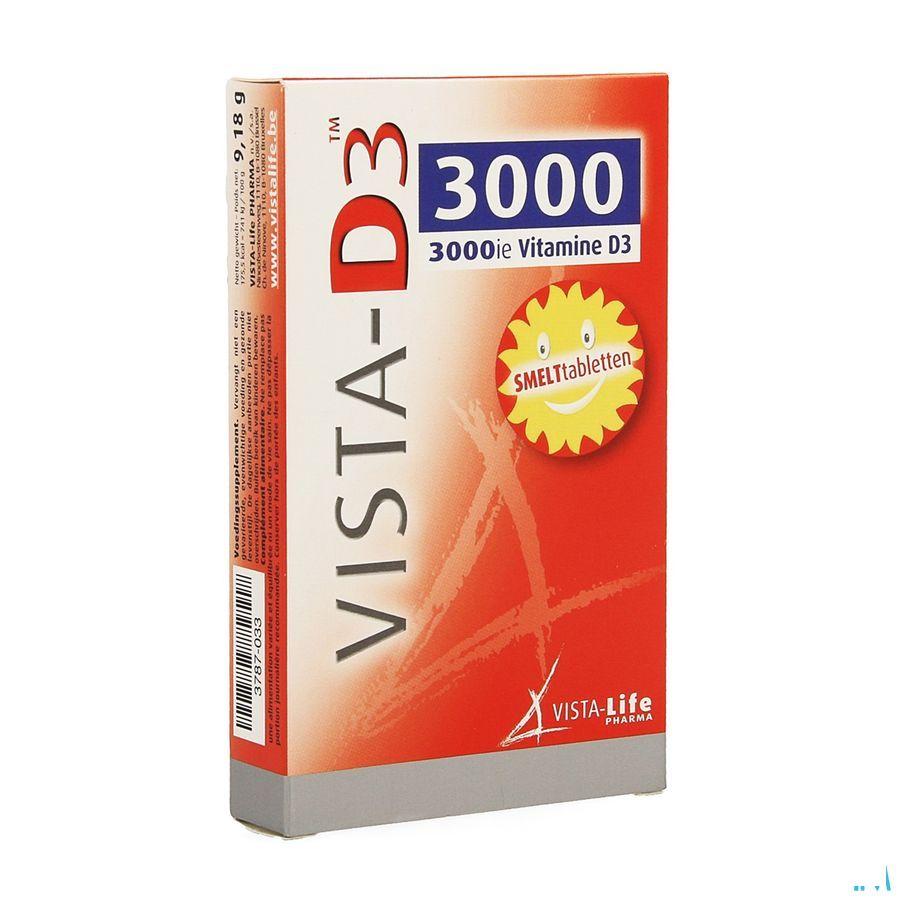 Vista D3 3000 Comprimes Fondant 60 