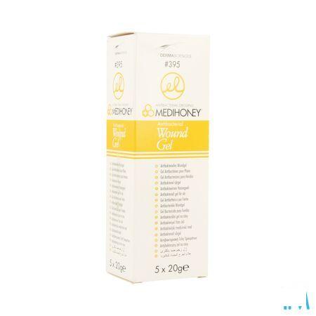 Medihoney Wondgel Anti bacteriel Tube 5x20 gr