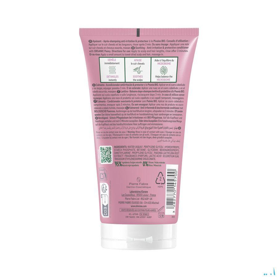 Klorane Capil. Condit. Bio Pioenroos 150 ml