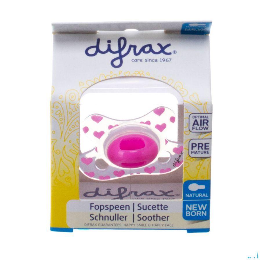 Difrax Fopspeen Natural Newborn  -  Difrax