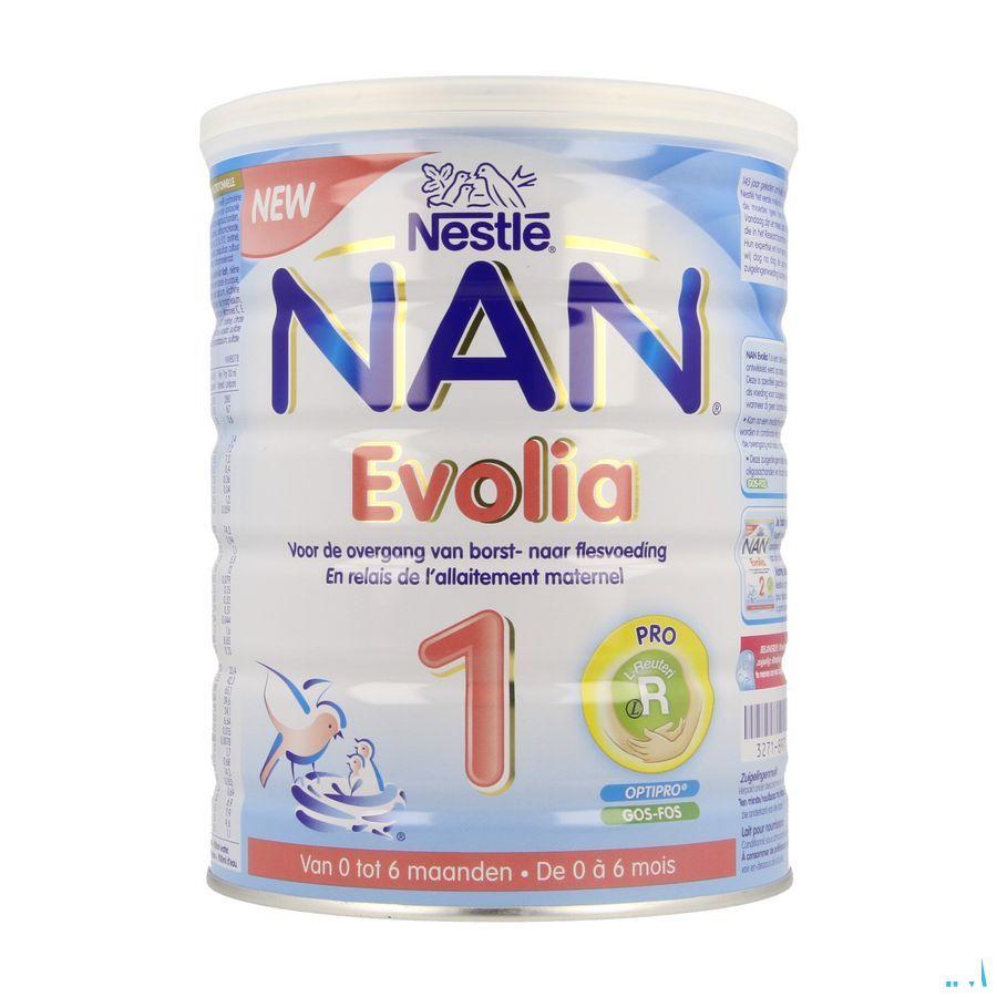 Nan Optipro Evolia 1 Lait Poudre 800 gr  -  Nestle