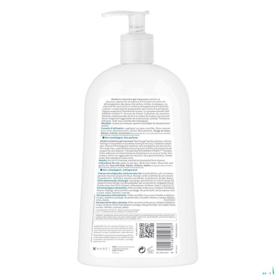 Bioderma Atoderm Intensive Schuimende Gel 1l
