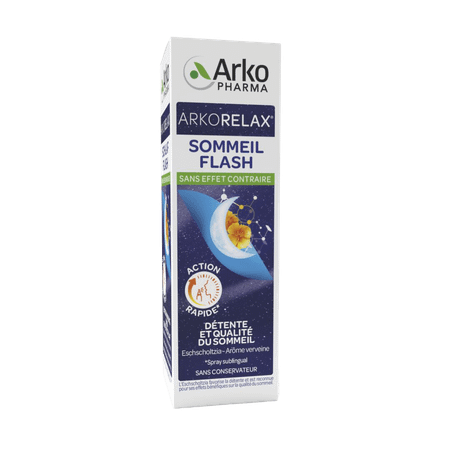 Arkorelax Sommeil Flash Spray 20 ml  -  Arkopharma