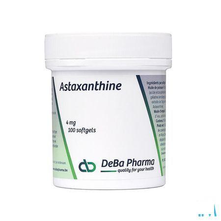 Astaxanthine 4Mg Softgels 100 Deba
