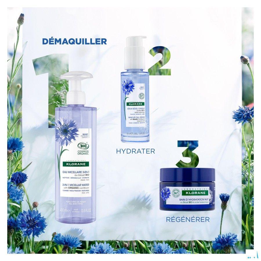 Klorane gezicht Korenbloem Micelair Water 400 ml
