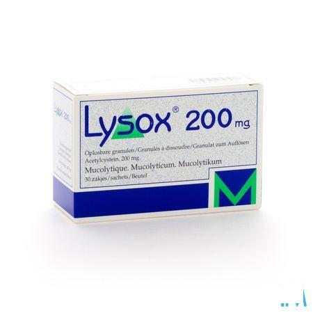 Lysox Gran Zakjes 30x200 mg  -  Menarini