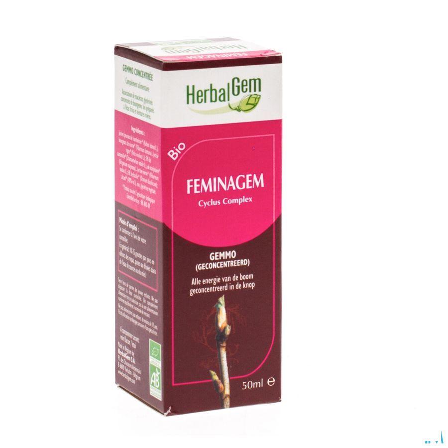 Herbalgem Feminagem Complexe Cycle Bio 50 ml  -  Herbalgem