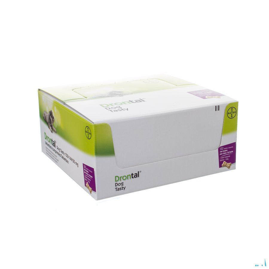 Drontal Tasty Bone 150/144/5 mg 10kg Dog Tabletten 17x6