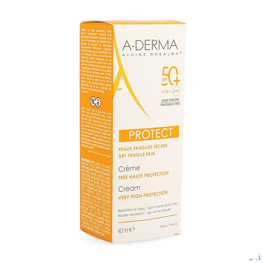 Aderma Protect Creme zonder parfum Tube 40 ml  -  Aderma