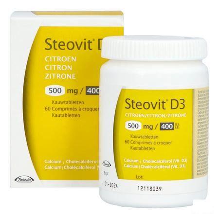 Steovit D3 500 mg/400IETabletten 60