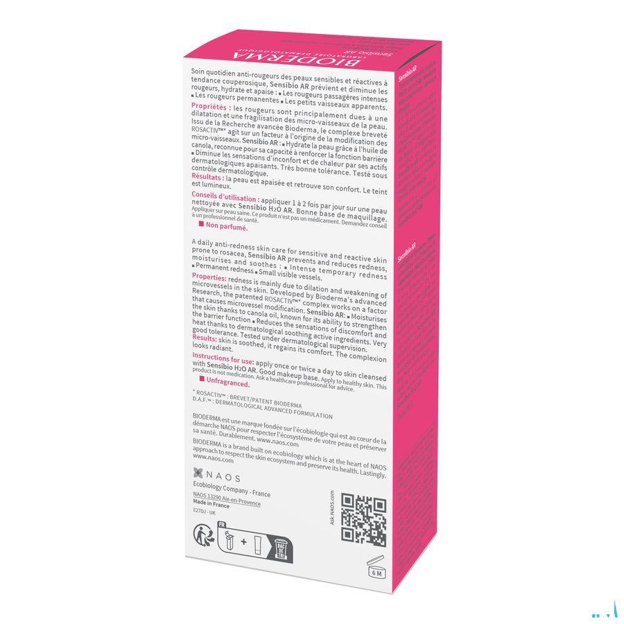 Bioderma Sensibio Ar Creme Tegen Roodheid 40 ml